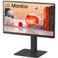 LCD Monitor|LG|23.8"|Business|Panel IPS|1920x1080|16:9|100Hz|5 ms|Speakers|Swivel|Pivot|Height adjustable|Tilt|24BA750-B