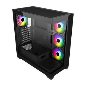 FSP Case | M340-BA | Black | Mid Tower | Power supply included No