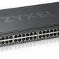 ZYXEL GS1920-48V2, 50 PORT SMART MANAGED SWITCH 48X GIGABIT COPPER AND 4X GIGABIT DUAL PERS., HYBRID MODE, STANDALONE OR NEBULAFLEX CLOUD (5Y WARRANTY)