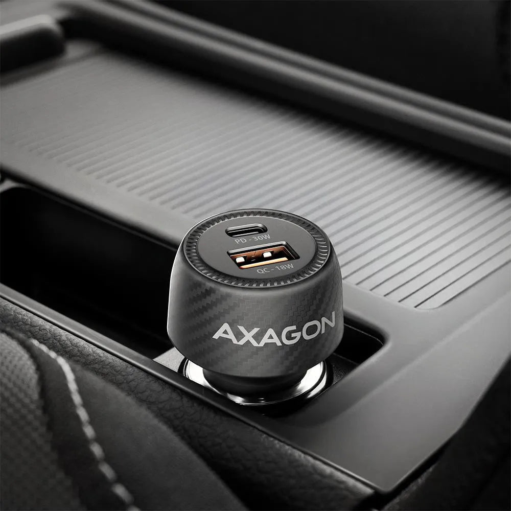 MOBILE CHARGER CAR USB 2PORT/48W PWC-PQ48 AXAGON