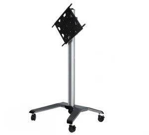 B-TECH AV FLAT SCREEN TROLLEY WITH FLIP ROTATION (VESA 600 X 400) - 1.7M COLUMN