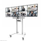 NEOMOUNTS BY NEWSTAR DUAL SCREEN ADAPTER FOR WL55/FL55-875WH1, FROM 42" UP TO 65" VESA 800X400, 50 KG. PER DISPLAY