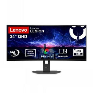 LENOVO LEGION 34W-2C 34" UWQHD WLED (3440X1440) VA/240HZ/410NITS/0.5MS/1500R/2X HDMI 2.1 FRL/DP 1.4 (3YEAR WARRANTY)
