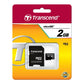 MEMORY MICRO SD 2GB/TS2GUSD TRANSCEND