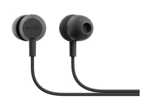 Sudio Earbuds | V3 | In-ear | Microphone | Dusty Black