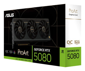 Graphics Card|ASUS|NVIDIA|GeForce RTX 5080|16 GB|GDDR7|256 bit|PCI Express 5.0|Active|PROART-RTX5080-O16G