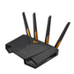 Wireless Router|ASUS|TUF Gaming AX3000 V2|Wi-Fi 6 (802.11ax)|Data speed 2402 Mbit/s|Ethernet WAN Yes|Ethernet LAN Yes|5xLAN ports|USB port Yes|TUF-AX3000