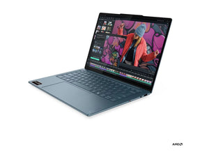 Lenovo Yoga Slim 7 14AKP10 AMD | Tidal Teal | 14 " | OLED | WUXGA | 1920 x 1200 pixels | Glossy | AMD Ryzen AI 5 | 330 | 16 GB | Soldered LPDDR5X | Solid-state drive capacity 512 GB | AMD Radeon 820M Graphics | Windows 11 Home | 802.11be | Bluetooth...