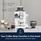 Delonghi | Coffee maker | Rivelia EXAM440.55.W | Pump pressure 19 bar | Built-in milk frother | Fully Automatic | 1450 W | Arctic White