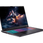 Acer | Nitro 18 AI AN18-61-R40J | Obsidian Black | 18 " | IPS | WQXGA | 2560 x 1600 pixels | AMD Ryzen AI 7 | 350 | 16 GB | DDR5 | Solid-state drive capacity 1000 GB | NVIDIA GeForce RTX 5070 | GDDR7 | 8 GB | Windows 11 Home | 802.11ax | Bluetooth ve...