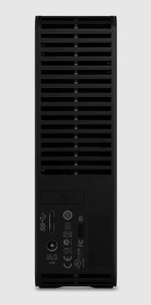 External HDD|WESTERN DIGITAL|Elements Desktop|WDBWLG0200HBK-EESN|20TB|USB 3.0|Drives 1|Black|WDBWLG0200HBK-EESN