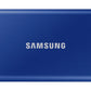 SAMSUNG Portable SSD T7 2TB Blue