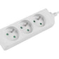Lanberg Cable Power Strip 3M 3X French Outlets Quality-Grade Copper | PS0-03E-0300-W