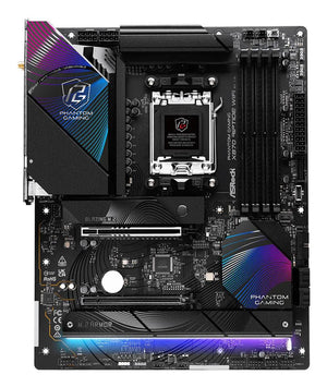 Mainboard|ASROCK|AMD X870|SAM5|ATX|Memory DDR5|Memory slots 4|1xPCI-Express 4.0 16x|1xPCI-Express 5.0 16x|4xM.2|1xHDMI|4xUSB 2.0|5xUSB 3.2|2xUSB-C|1xOptical S/PDIF|1xRJ45|2xAudio port|X870RIPTIDEWIFI