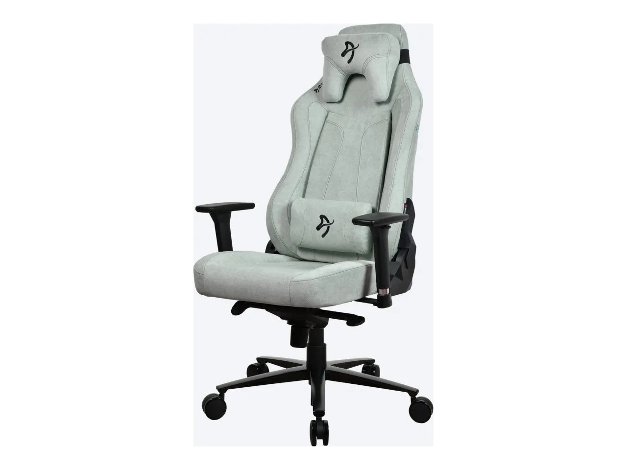 Arozzi Vernazza SoftFabric | Arozzi | Gaming Chair | Frame material: Metal; Wheel base: Aluminium; Upholstery: Soft Fabric | Pearl Green