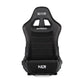 Next Level Racing | ERS5 Elite PU Leather & Suede Edition | Reclining Seat | PU Leather & Suede | Black