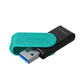 Kingston USB Flash Drive | DataTraveler Exodia S | 128 GB | USB 3.2 Gen 1 | Black/Turquoise