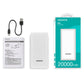 POWER BANK USB 20000MAH WHITE/PBC20-WH ADATA