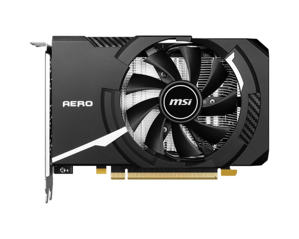 Graphics Card|MSI|NVIDIA GeForce RTX 4060|8 GB|GDDR6|128 bit|PCIE 4.0 8x|GPU 2505 MHz|Single Slot Fansink|1xHDMI|3xDisplayPort|RTX4060AEROITX8GOC