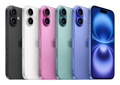 MOBILE PHONE IPHONE 16/128GB BLACK MYE73 APPLE