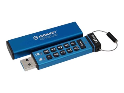 KINGSTON 16GB IronKey Keypad 200