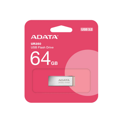 ADATA | USB Flash Drive | UR350 | 64 GB | USB 3.2 Gen1 | Brown