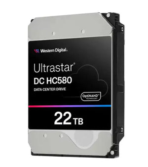 HDD|WESTERN DIGITAL ULTRASTAR|Ultrastar DC HC580|WUH722422ALE6L4 0F62785|22TB|512 MB|7200 rpm|3,5"|0F62785