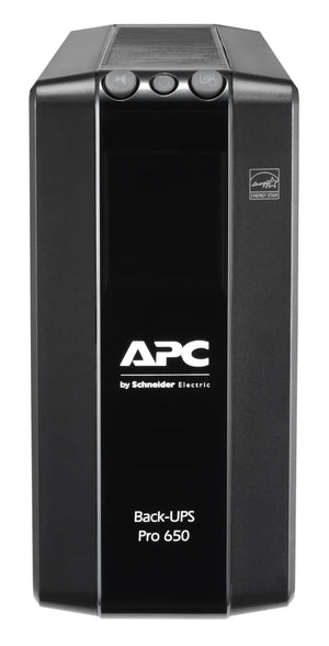 Back UPS Pro BR 650VA, 6 Outlets, AVR, LCD Interface