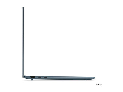 Lenovo- Yoga Slim 7 14AKP10 AMD | Tidal Teal | 14 " | OLED | WUXGA | 1920 x 1200 pixels | Glossy | AMD Ryzen AI 5 | 330 | 16 GB | Soldered LPDDR5X | Solid-state drive capacity 512 GB | AMD Radeon 820M Graphics | Windows 11 Home | 802.11be | Bluetooth...
