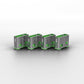 USB PORT BLOCKER 4PACK/GREEN 40451 LINDY