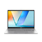 Asus Vivobook S14 | Cool Silver | 14 " | IPS | WUXGA | 1920 x 1200 pixels | Anti-glare | Intel Core i5 | i5-13420H | 16 GB | DDR5 | Solid-state drive capacity 512 GB | Intel UHD Graphics | Windows 11 Home | 802.11ax | Bluetooth version 5.3 | Keyboard...
