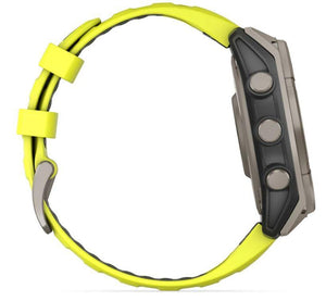 SMARTWATCH FENIX 8 SAPP. SOLAR/YELLOW 010-02907-21 GARMIN