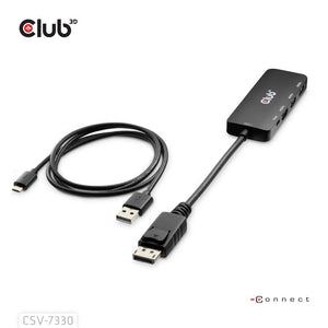 I/O ADAPTER DP TO HDMI TRIPLE/CSV-7330 CLUB3D