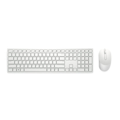 Dell Pro Wireless Keyboard and Mouse - KM5221W - US International (QWERTY) - White