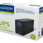 EnerGenie | UPS with USB and LCD display, Black | 1200 VA