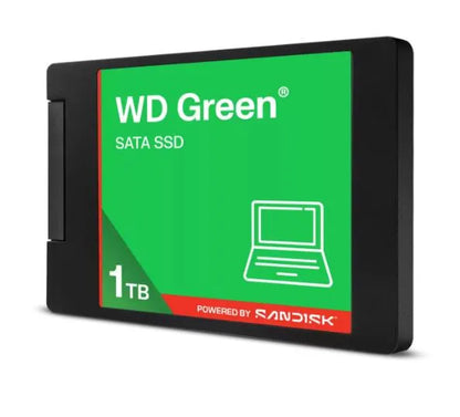 SSD|SANDISK|Green|POWERED BY SANDISK|1000 GB|Serial ATA III|Read speed 545 MB/s|2.5"|WDS100T5G0A-00CPT0