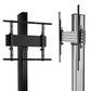 B-TECH AV SYSTEM X - UNIVERSAL FLAT SCREEN FLOOR STAND (VESA 600 X 400) - 1.8M