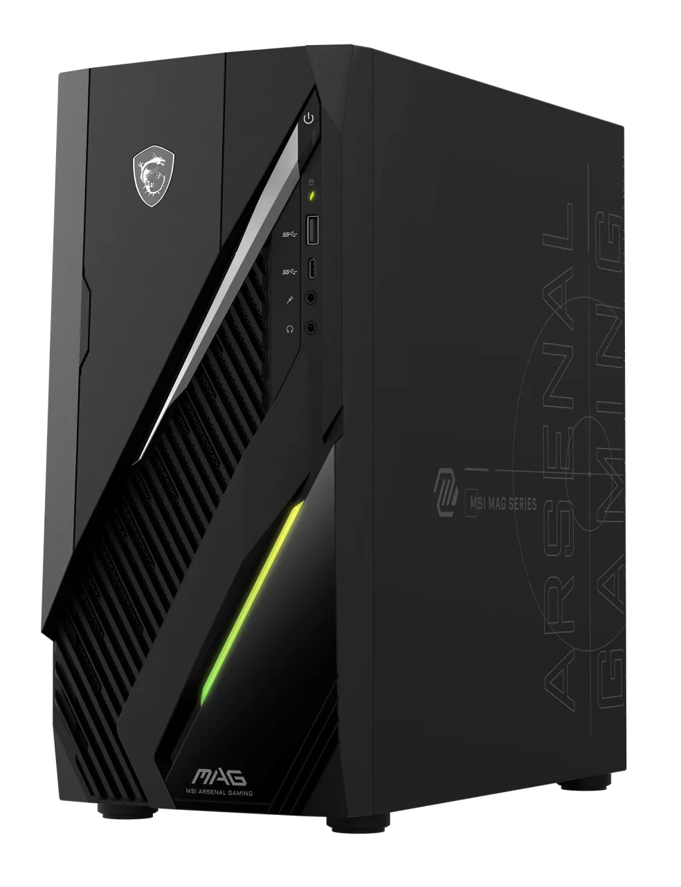 MSI MAG Infinite E1 | 14NVL5-104EU | Desktop | Tower | Intel Core i5 | i5-14400F | Internal memory 16 GB | UDIMM DDR5 | 1000 GB | NVIDIA GeForce RTX 5060 | No Optical drive | Keyboard language No keyboard | Windows 11 Home | Warranty 24 month(s)