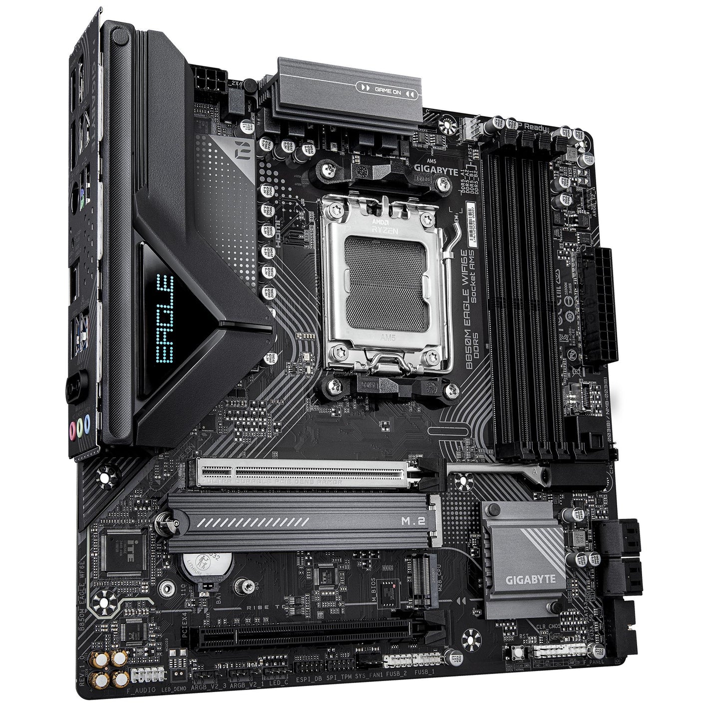 Mainboard|GIGABYTE|AMD B850|SAM5|Micro-ATX|Memory DDR5|Memory slots 4|B850MEAGLEWF6E