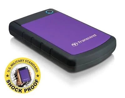 External HDD|TRANSCEND|StoreJet|2TB|USB 3.0|Colour Purple|TS2TSJ25H3P