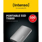 External SSD|INTENSO|TX800|500GB|USB-C|3828450