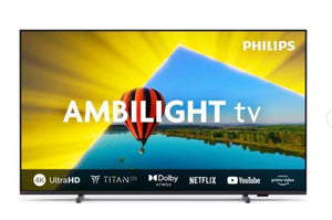 TV Set|PHILIPS|50"|4K/Smart|3840x2160|Wireless LAN|Bluetooth|Titan OS|50PUS8079/12