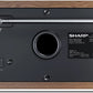 Sharp DR-450(BR) Digital Radio, FM/DAB/DAB+, Bluetooth 4.2, Alarm function, Brown | Sharp | Digital Radio | DR-450(BR) | Bluetooth | Brown