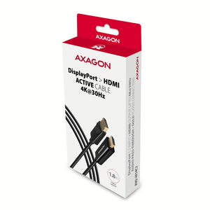 CABLE DP TO HDMI 1.8M/RVD-HI14C2 AXAGON