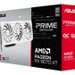 Graphics Card|ASUS|AMD|Radeon RX 9070 XT|2460 MHz|16 GB|GDDR6|256 bit|PCI Express 5.0|Active|PRIME-RX9070XT-O16G-WH