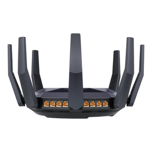 Wireless Router|ASUS|6000 Mbps|Mesh|Wi-Fi 6|USB 3.1|9x10/100/1000M|1x10GbE|1xSPF+|Number of antennas 8|RT-AX89X