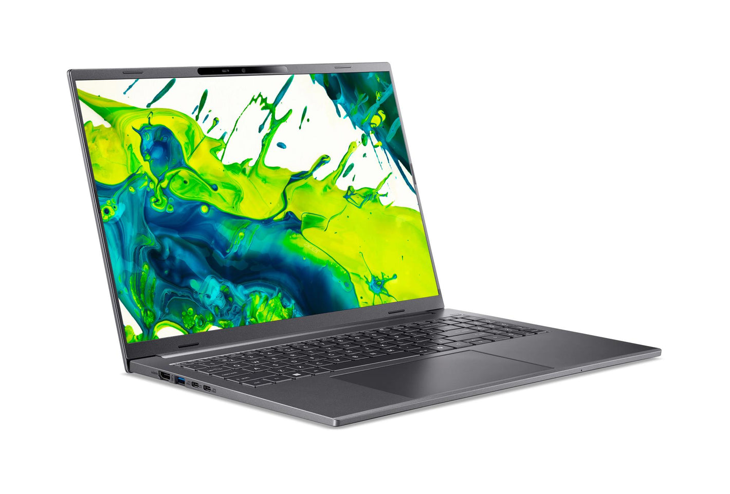 Notebook|ACER|Aspire|Aspire 16 AI|A16-11M-X4X3|CPU  Qualcomm Snapdragon|X X1-26-100|3000 MHz|16"|1920x1200|RAM 16GB|LPDDR5x|SSD 512GB|Qualcomm Adreno GPU|Integrated|ENG|Card Reader microSD|Windows 11 Home|Steel Grey|1.55 kg|NX.JLNEL.001