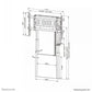 NEOMOUNTS FLOOR-TO-WALL MOUNT 65-105" - MOTORISED - BLACK
