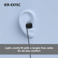 Sony Earbuds | IER‑EX15C | Wired | In-ear | Microphone | Black