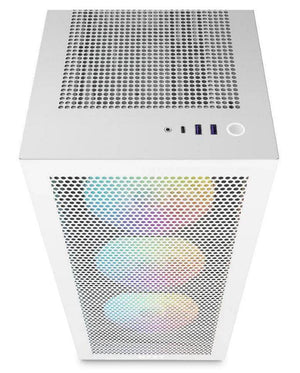 Case|NZXT|H7 Flow RGB|MidiTower|ATX|EATX|MicroATX|MiniITX|Colour White|CM-H72FW-R1